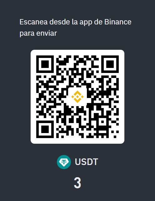 Dona 3USDT a través de Binance